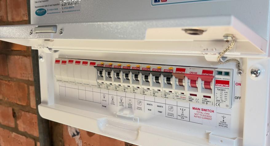 Consumer Unit Upgrades in Newtown Linford