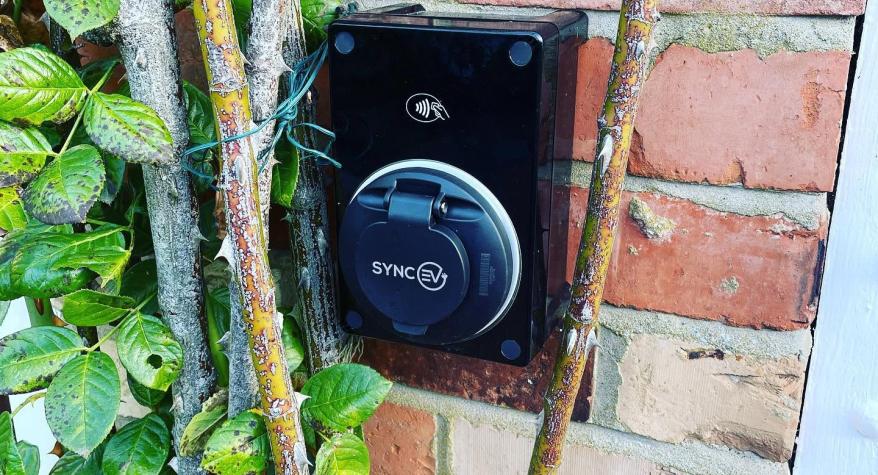 EV Car Charger in Newtown Linford
